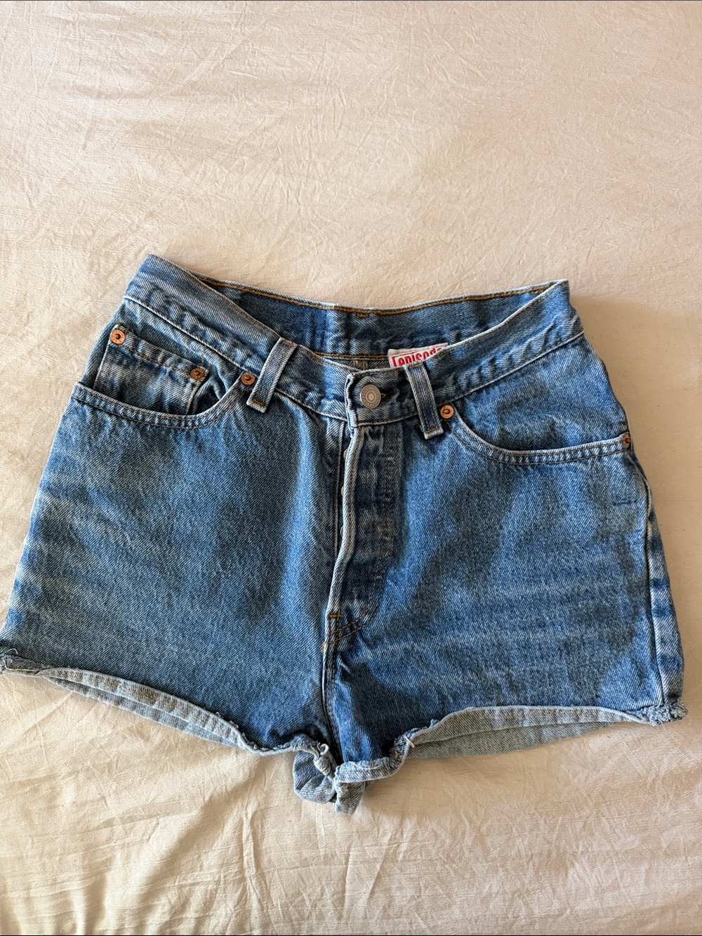 Levi’s High-Rise Denim Shorts
